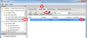 decipher voicemail windows