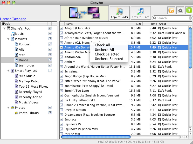 how to download music from ipod to computer mac